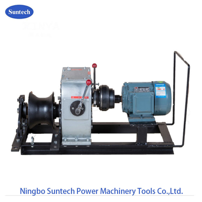 Construção de guincho de 5 toneladas de potência de 50KN com motor elétrico