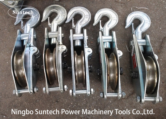 Içando o bloco de polia de Wire Stringing Tools do condutor do equipamento 20KN