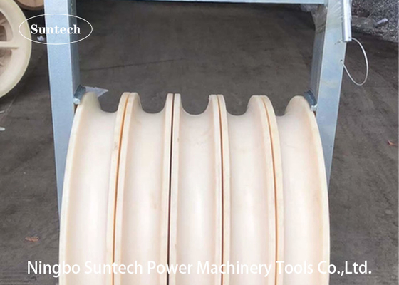 Linha de Transmissão 660 X100 Cinco Polias Polias de Nylon Bloco Condutor