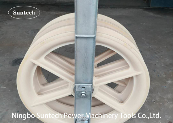 Blocos de polia de amarração de fio condutor de nylon MC 822 mm
