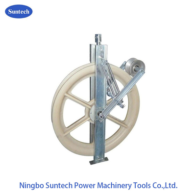 linha de transmissão condutor de 508 milímetros Stringing Pulley Block com rolos aterrando