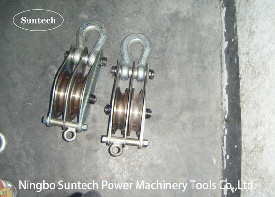 Polia do dobro de 30KN 100KN que iça o maestro Stringing Tools do equipamento
