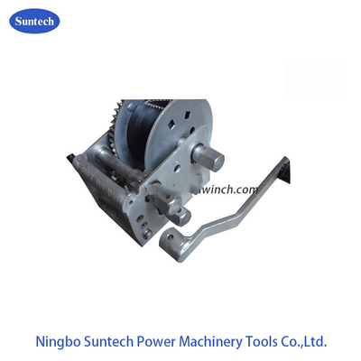 Poder 2200lbs Marine Hand Winch de Dacromet de três velocidades