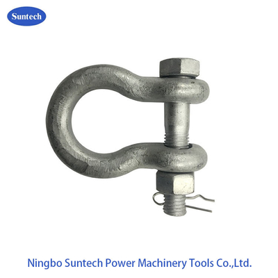 Grilhão galvanizado do aço carbono 120KN 16mm D do mergulho quente