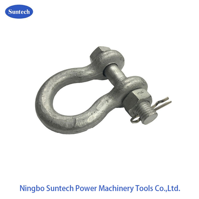 Grilhão galvanizado do aço carbono 120KN 16mm D do mergulho quente