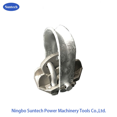 Braçadeira galvanizada 5/8" 3/4" 1" da suspensão do cabo da fibra do mergulho quente