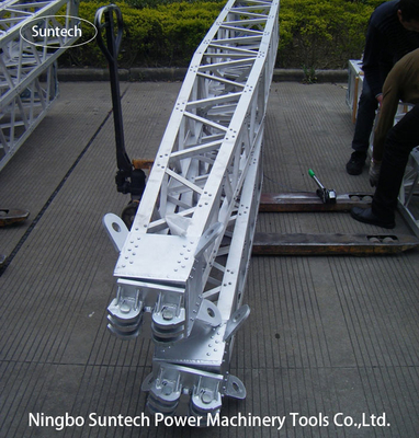 Uma forma entrelaça obras de Gin Pole Tower Erection Tools