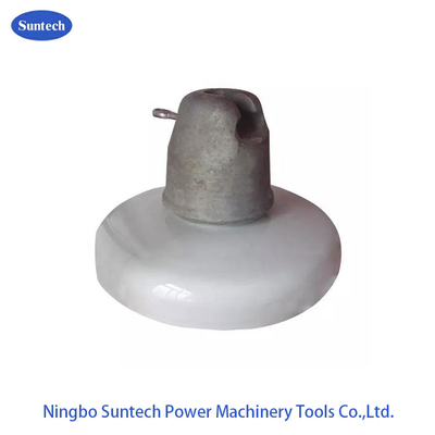Isolador de suspensão de alta tensão 110kv da porcelana do disco 120KN