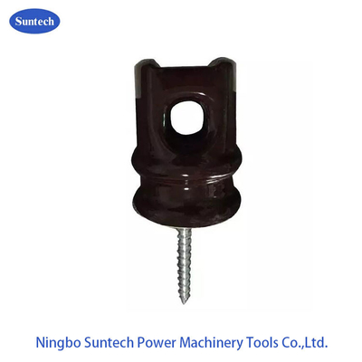 802 - Cerca elétrica Porcelain Insulator 0.4KV do parafuso de 4 cavidades