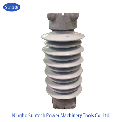 Flange exterior da parte superior M16 da poluição dos isoladores cerâmicos elétricos do cargo anti