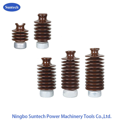 linha de transmissão 33kv elétrica material da porcelana do isolador do cargo