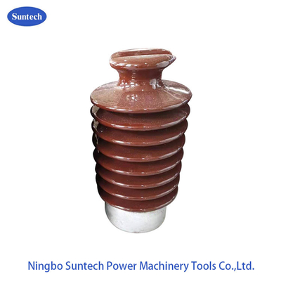 Isoladores elétricos de alta tensão da porcelana de 66KV 12KN
