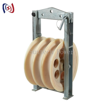 660mm Grande Diâmetro de Nylon feixes embutidos Polia Condutor Polia Bloco de cordas
