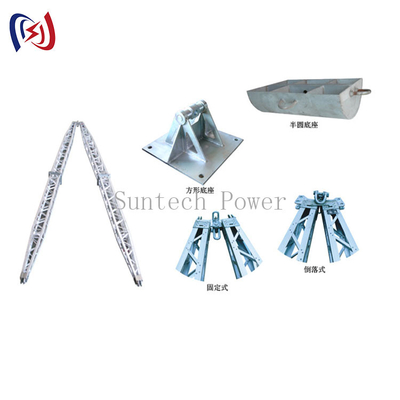 Uma forma entrelaça obras de Gin Pole Tower Erection Tools