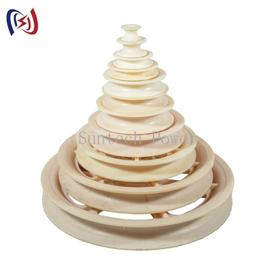 Polias de nylon de linha de transmissão OEM ODM 660x100mm para blocos de amarração de condutores