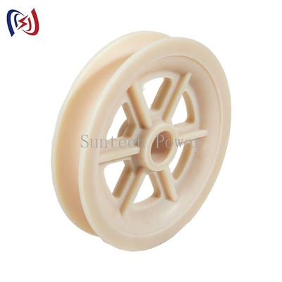 Rodas de polia de nylon MC 508 x 100 mm bloco de amarração com rolamentos