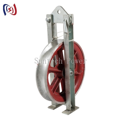 bloco de Aluminum Sheave Stringing do modelo de 1T SHD para a linha de transmissão