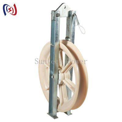 Único maestro de nylon Pulley Stringing Blocks da roda para a linha de transmissão