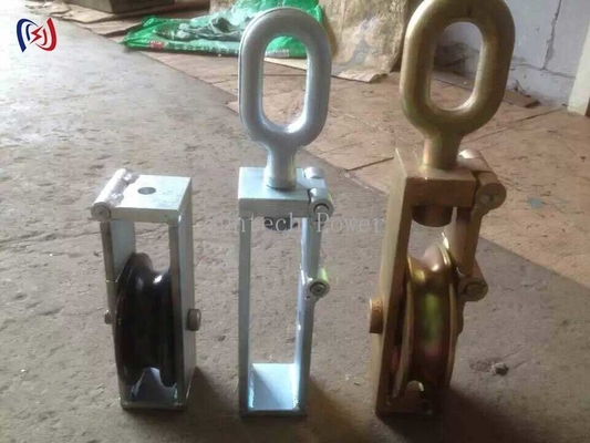 Ferramentas de corda de condutor de alto desempenho Bloco de poleia final com abertura lateral para aperto fácil e conveniente