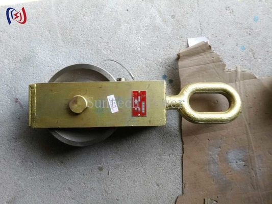 Ferramentas de corda de condutor de alto desempenho Bloco de poleia final com abertura lateral para aperto fácil e conveniente