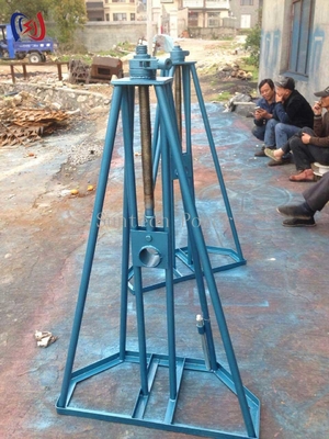 Suporte de tambor de cabo de utilidade pública para projetos de linha de energia e transmissão