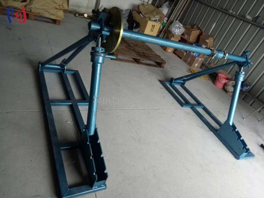 Carregamento de cabo desmontável de carga pesada, capacidade de 10 toneladas, estrutura resistente à corrosão para projetos de subestações e transmissões.