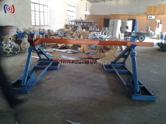 Carregamento de cabo desmontável de carga pesada, capacidade de 10 toneladas, estrutura resistente à corrosão para projetos de subestações e transmissões.