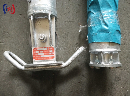 Pólus de ferro tubular de alta resistência para elevação de suspensão interna