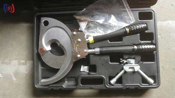 Tesoura de cabo manual compacta para condutores de cobre / alumínio