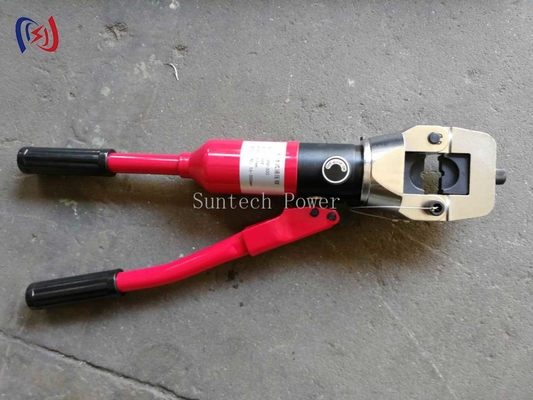 Ferramenta de crimpagem hidráulica profissional com bomba integrada para conectores elétricos