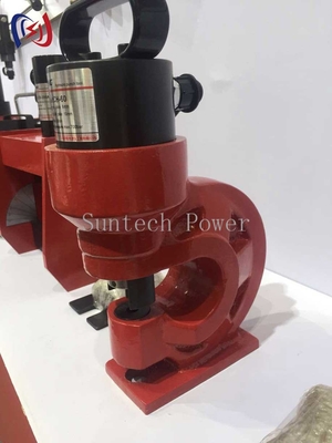 Motor de punção hidráulico industrial para corte de buracos limpos sem borras