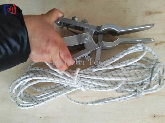 Kit de Fios de Aterramento de Segurança Industrial com Bolsa de Armazenamento Durável para Fácil Transporte​