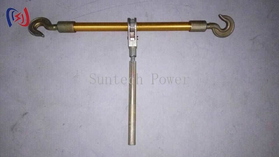 Turbo-brackle de liga de alumínio de gancho duplo leve para manutenção de linhas de energia