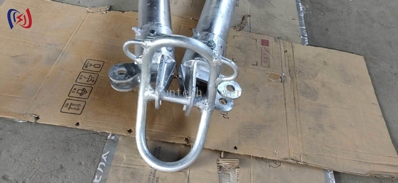 Mastro Tubular em Forma de A para Construção de Torres de Transmissão de Alta Resistência