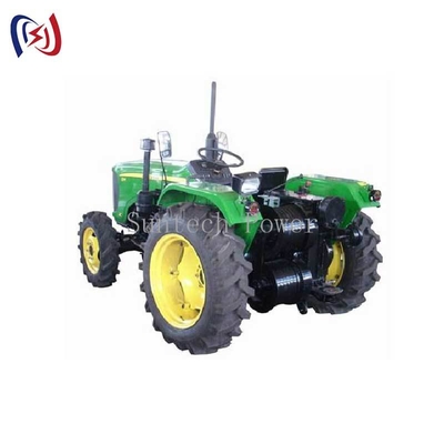 Ferramenta de precisão de guincho puxada por tractor para movimento de carga controlada