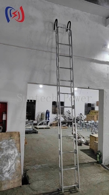Escada de Liga de Alumínio 2.5-7M Capacidade 150KG Industrial