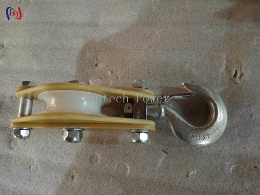 Talha de elevação isolada Placa de resina epóxi Polia de nylon 5-50KN