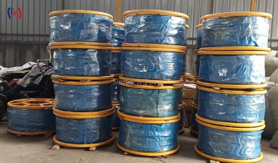 Corda de aço trançada anti-torção 9-42 mm para construção de linhas elétricas