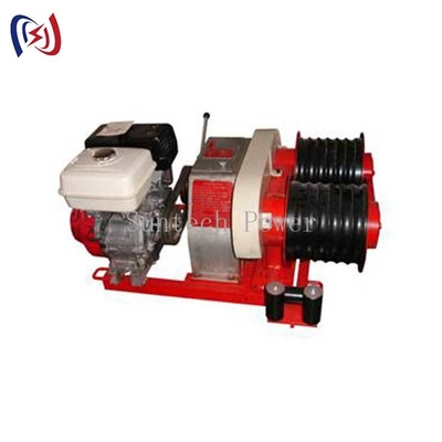 Guincho de tambor duplo 6.3-9KW para construção de linhas de energia JJCS-50J