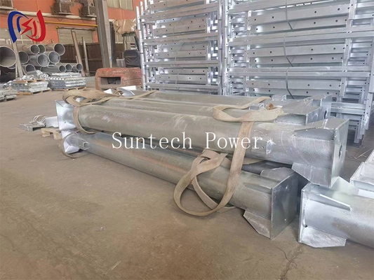 Pilares de Tubos de Aço Power Steel para Linhas de Transmissão - 1 Ano de Garantia