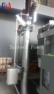 Pilares de Tubos de Aço Power Steel para Linhas de Transmissão - 1 Ano de Garantia