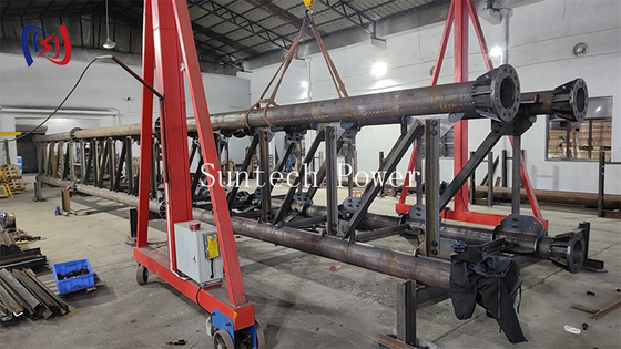 Bandeja de cabos de tubo de aço Garantia de 1 ano para suporte de linha de energia