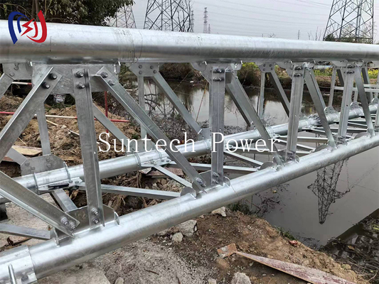 Bandeja de cabos de tubo de aço Garantia de 1 ano para suporte de linha de energia