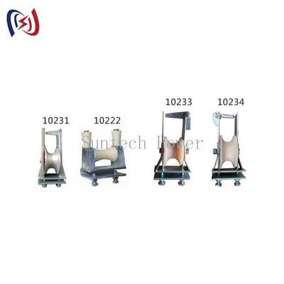 Bloco de Estiramento de Condutor de Alta Tensão com Roldana de Nylon e Dimensão de Roldana Personalizada para Aplicações em Linhas Elétricas Aéreas