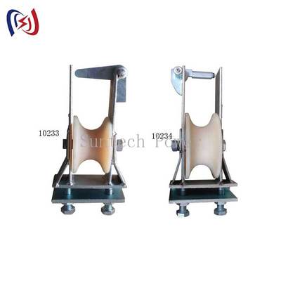 Bloco de Estiramento de Condutor de Alta Tensão com Roldana de Nylon e Dimensão de Roldana Personalizada para Aplicações em Linhas Elétricas Aéreas