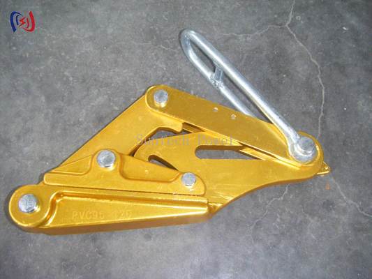 Insulated Conductor Gripper Come Along Clamp with 1 Inch Jaw Opening 15-17mm Cable Diameter and 10~30kN Rated Load