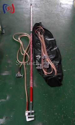 Chumbo de aterramento de alta condutividade para aterramento seguro do sistema elétrico e dissipação de corrente de falha