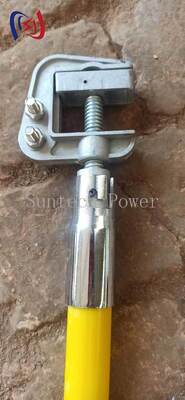 Chumbo de aterramento de alta condutividade para aterramento seguro do sistema elétrico e dissipação de corrente de falha