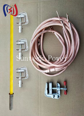 Chumbo de aterramento de alta condutividade para aterramento seguro do sistema elétrico e dissipação de corrente de falha