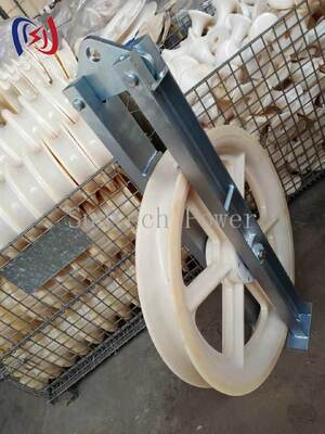 Bloco de corda de carga pesada da série 660 para puxa de alta tensão de condutores de transmissão de grande diâmetro